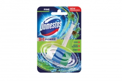 Domestos 3 in 1 tualeto muiliukas/gaiviklis Pine 40g