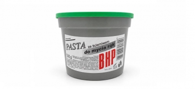 BHP abrazyvinė rankų plovimo pasta su glicerinu, 500g.